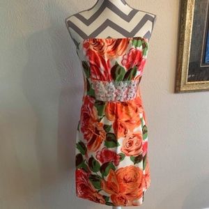 Floral Silk Anthropologie Dress Tracy Reese Plenty